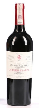 Wino Les Peyrautins Cabernet Syrah - Wino czerwone wytrawne 0,7l - Francja (245)